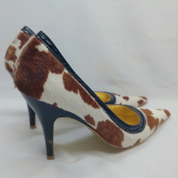 D&G Cow-Print Heels | Pointed Toe | Size 36 | Comes with Box - Picture 11 of 14